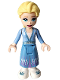 Minifig No: dp153  Name: Elsa - Medium Blue Skirt, White Shoes