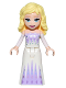 Minifig No: dp158  Name: Elsa - White and Lavender Dress