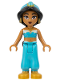 Minifig No: dp170  Name: Jasmine - Pearl Gold Shoes, Sparkles on Top, Belly Button