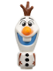 Minifig No: dp185  Name: Olaf - Micro Doll, Medium Blue Mouth