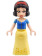 Minifig No: dp202  Name: Snow White - Mini Doll, Dark Azure Sleeves, Eye Shadow