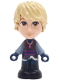 Minifig No: dp229  Name: Kristoff - Micro Doll, Reddish Brown Shirt, Dark Blue Pants, Closed Mouth Grin