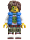 Minifig No: drm096  Name: Mateo - Z-Blob Shirt, Blue Puffer Vest, Hair with Lime Streaks (6527186)