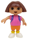 Minifig No: duplodora  Name: Duplo Figure Dora the Explorer, Dora