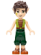 Minifig No: elf006  Name: Farran Leafshade - Dark Green Trousers