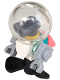 Minifig No: frnd0311  Name: Friends Zobo the Robot - Diving Helmet, Propeller