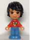 Minifig No: frnd0470  Name: Friends Kevin - Micro Doll