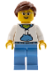 Minifig No: fst020  Name: FIRST LEGO League (FLL) Female 2014