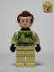 Minifig No: gb005a  Name: Dr. Peter Venkman, Printed Arms, Slimed