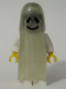 Minifig No: gen022  Name: Ghost with White Legs, Yellow Hands