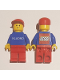 Minifig No: gen155  Name: LEGO Employee, Red Cap - Kladno Factory Employee Gift