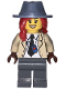 Minifig No: gen184  Name: Play Day 2023 Detective, Female