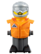 Minifig No: gg012s  Name: McDonald's Sports Snowboarder with Stickers