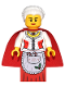 Minifig No: hol048  Name: Mrs. Claus - Red Skirt and Cape