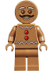 Minifig No: hol169  Name: Gingerbread Man - Moustache