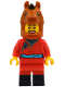 Minifig No: hol407  Name: Year of the Horse Costume Guy