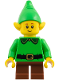 Minifig No: hol433  Name: Elf - Reddish Brown Legs