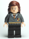 Minifig No: hp095  Name: Hermione Granger - Gryffindor Stripe and Shield Torso, Black Legs