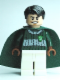 Minifig No: hp107  Name: Marcus Flint - Dark Green and White Quidditch Uniform