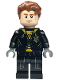 Minifig No: hp179a  Name: Cedric Diggory - Black and Yellow Uniform, Shirt Tail