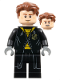Minifig No: hp179b  Name: Cedric Diggory - Black and Yellow Uniform, No Shirt Tail