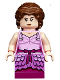 Minifig No: hp186  Name: Hermione Granger - Pink Dress