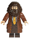 Minifig No: hp200  Name: Rubeus Hagrid - Reddish Brown Topcoat with Buttons