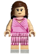 Minifig No: hp225  Name: Hermione Granger - Bright Pink Dress, Legs