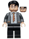 Minifig No: hp238  Name: Harry Potter - Gryffindor Cardigan Sweater, Shirt with Wrinkles