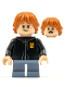 Minifig No: hp248  Name: Ron Weasley - Black Torso Gryffindor Robe