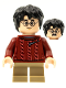Minifig No: hp278  Name: Harry Potter - Dark Red Torn Sweater