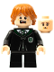 Minifig No: hp287  Name: Ron Weasley - Black Slytherin Robe and Short Legs (Vincent Crabbe Transformation)