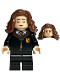 Minifig No: hp415  Name: Hermione Granger - Gryffindor Robe Clasped, Black Medium Legs, Sleeping / Awake