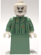 Minifig No: hp456  Name: Lord Voldemort - Sand Green Robe, Plain Skirt