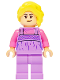 Minifig No: hp529  Name: Luna Lovegood - Medium Lavender Halter Top and Legs