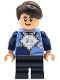 Minifig No: hp565  Name: Dudley Dursley - Bright Light Blue Sweater with Napkin