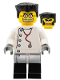 Minifig No: hrf004new  Name: Mad Scientist (Reissue)