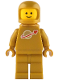 Minifig No: idea230  Name: Classic Space - Pearl Gold with Air Tanks and Updated Helmet