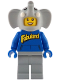 Minifig No: idea238  Name: Elton Elephant Costume Girl