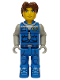 Minifig No: js002  Name: Jack Stone - Blue Jacket, Blue Pants, Gray Shirt