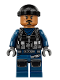 Minifig No: jw033  Name: ACU Guard - Male, Black Knit Cap, Medium Nougat Head