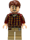 Minifig No: jw129  Name: Dr. Alan Grant - Dark Red Shirt