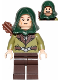 Minifig No: lor026  Name: Mirkwood Elf Guard - Hood, Quiver
