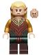 Minifig No: lor035  Name: Legolas - Reddish Brown and Gold Robe