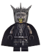 Minifig No: lor140  Name: Mouth of Sauron - Pearl Dark Gray Arms