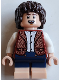 Minifig No: lor143  Name: Frodo Baggins - Dark Red Vest