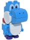 Minifig No: mar0214  Name: Light-Blue Yoshi (Dark Azure)