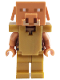 Minifig No: min096  Name: Piglin - Pearl Gold Legs and Armor