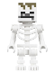 Minifig No: min102  Name: Skeleton - Minecraft Dungeons, White Head, Bent Arms