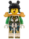 Minifig No: mk153  Name: Mei - Dragon Armor Suit, Pearl Gold Dragon Head Shoulder Pads